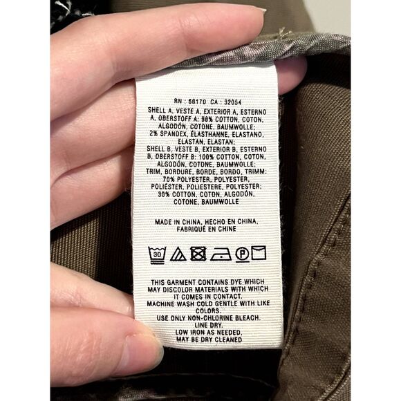 NWT Hei Hei Anthropologie Fieldwork Anorak Fringe Jacket in Moss Size M - Picture 10 of 10